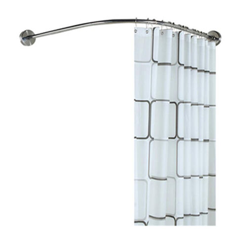 Brushed Gold Professionalgrade Curved Shower Curtain Rod
