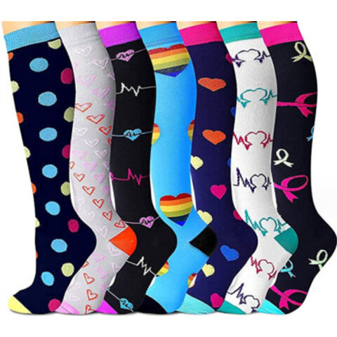 Unisex Sports Pressure Leg Socks Wholesale Zipper Compression Stockings