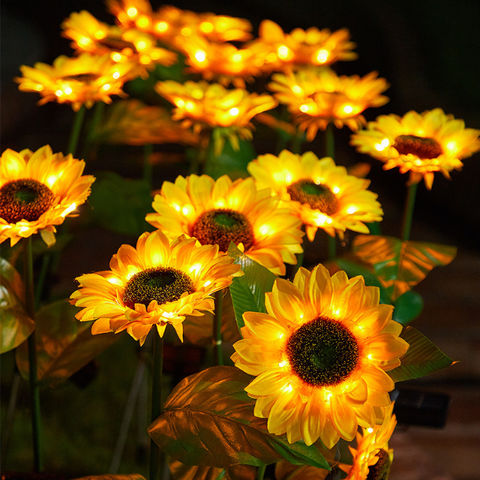 Revamped Sunflower Solar Lights La