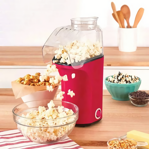 Portable Mini Popcorn Maker Featur