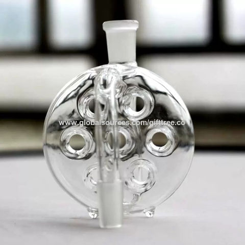 Clear Glass Ash Capture Bong Hooka